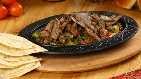 Fajitas de arrachera
